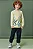 Camiseta Manga Longa E Calça Jogger Verde Cítrico Lucboo - Imagem 2