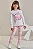 Conjunto de Blusa Alongada em Cotton e Calça Legging em Molecotton Infanti Infantil Menina - Imagem 1