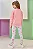 Conjunto Blusão Manga Longa E Legging Rosa Aloha Infanti - Imagem 2