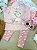 Conjunto de Bata em Malha Fresh com Calça Legging em Molecotton Infanti Bebê Menina - Imagem 1