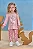 Conjunto de Bata em Malha Fresh com Calça Legging em Molecotton Infanti Bebê Menina - Imagem 1