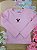 Blusa Manga Longa Rosa Disney Minnie Fakini - Imagem 1