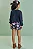 Conjunto de Blusa Boxy Over em Meia Malha e Shorts em Malha Fresh Kukiê Infantil Menina - Imagem 2