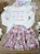 Conjunto Blusa em Cotton e Saia com Shorts Embutido Tule Luxo Cinti - Imagem 4