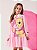 Vestido Moleton Pooh 10 Rosa Blossom Bimbi - Imagem 2