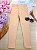 Calça Legging em Termoskin Peluciado Bege Infanti Infantil Menina - Imagem 1