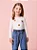 Blusa Menina Infantil Canelada com Patch de Ursinhos Momi - Imagem 2