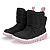 Bota Infantil Bibi Roller 2.0 Drop Rosa Com Preto Impermeável - Imagem 1