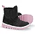 Bota Infantil Bibi Roller 2.0 Drop Rosa Com Preto Impermeável - Imagem 4
