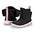 Bota Infantil Bibi Roller 2.0 Drop Rosa Com Preto Impermeável - Imagem 5