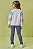 Calça Legging em Malha Denim Kukiê Infantil Menina - Imagem 2
