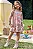 Vestido em Molecotton Kukiê Infantil Menina - Imagem 1