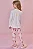 Conjunto de Pijama de Blusa e Calça Legging em Malha Comfy Infanti Infantil Menina - Imagem 2