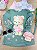 Vestido em Malha Comfy. Acompanha Bolsa em Fleece Infanti Bebê Menina - Imagem 1