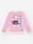 Blusa Menina em Térmica Ursa Rosa Cinti - Imagem 1