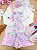 Conjunto Menina Coelha Patchwork Mundo Cinti - Imagem 1