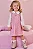 Vestido em Molecotton e Viscose Sarjada Infanti Bebê Menina - Imagem 2
