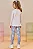 Conjunto de Blusa Alongada em Cotton e Calça Legging em Molecotton Infanti Infantil Menina - Imagem 4