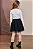 Conjunto de Blusa em Canelado Liz e Saia em Tule Plissado Poá. Com Shorts Embutido Infanti Infantil Menina - Imagem 2