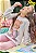 Conjunto de Blusão Over em Moletom Linho com Pelúcia e Calça Legging em Canelado Comfy Kukiê Infantil Menina - Imagem 4