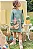 Vestido em Malha Textura (acompanha Bolsa) Kukiê Infantil Menina - Imagem 1