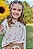 Conjunto de Blusa Boxy Over em Meia Malha e Shorts em Moletom Rajado sem Pelúcia Kukiê Infantil Menina - Imagem 5