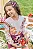 Conjunto de Blusa em Malha Comfy e Shorts em Moletom com Pelúcia Kukiê Infantil Menina - Imagem 4