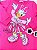 Vestido Infantil Pink da Daisy Duck Momi - Imagem 3