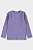 Blusa Manga Longa em Ribana Canelada Lilás Up Baby - Imagem 1