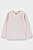 Blusa Manga Longa em Ribana Canelada Rosa Up Baby - Imagem 1