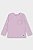Blusa Manga Longa em Ribana Canelada Rosa Up Baby - Imagem 1