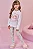Conjunto de Pijama de Blusa e Calça Legging em Malha Comfy Infanti Infantil Menina - Imagem 1