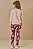 Conjunto de Blusão em Moletom com Pelúcia e Calça Legging em Termoskin Peluciado Infanti Infantil Menina - Imagem 2