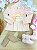 Conjunto de Bata em Cotton e Calça Legging em Canelado Kukiê Bebê Menina - Imagem 1