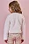 Casaqueto em Pelo Liso Off White Infanti Infantil Menina - Imagem 3