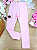 Calça Legging em Cotton Rosa Up Baby - Imagem 1