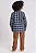 Conjunto de Camisa em Tricoline Xadrez e Calça Skinny em Cotton Jeans com Elastano LucBoo Infantil Menino - Imagem 2
