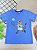 Camiseta Manga Curta em Meia Malha Azul Up Baby - Imagem 1