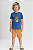 Camiseta Manga Curta em Meia Malha Azul Up Baby - Imagem 2
