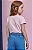 Blusa em Meia Malha Rosa Ursinha Infanti - Imagem 3