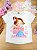 Blusa em Meia Malha Branca Infanti - Imagem 1