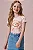 Blusa em Cotton Ursinha Rosa Infanti - Imagem 2