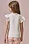 Blusa em Cotton Ursinha Off White Infanti - Imagem 3