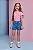 Shorts em Jeans com Elastano. Acompanha Presilha de Cabelo Infanti - Imagem 5
