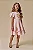 Vestido em Fly Tech Rosa Ursinha Infanti - Imagem 2