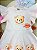 Vestido em Fly Tech Rosa Ursinha Infanti - Imagem 6