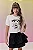 Blusa em Meia Malha Off White Vic Vicky - Imagem 1