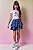 Conjunto Blusa em Cotton e Saia em Jeans com Elastano Vic Vicky - Imagem 4