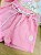 Shorts em Sarja com Elastano Rosa Kukiê - Imagem 3