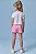 Conjunto de Blusa Polo em Meia Malha e Short Saia em Soft Line Infanti Infantil Menina - Imagem 3